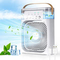 Portable Air Cooler Fan – Personal Cooling with 7-Color Light